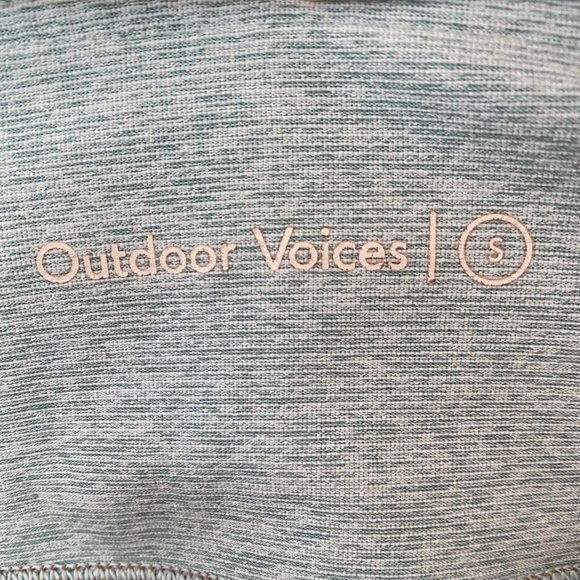 Outdoor Voices Springs 7/8 Leggings – Brown/Blue - Picture 4 of 5